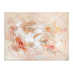 Pink abstract textured wall art affordable oil painting unframed landscape
