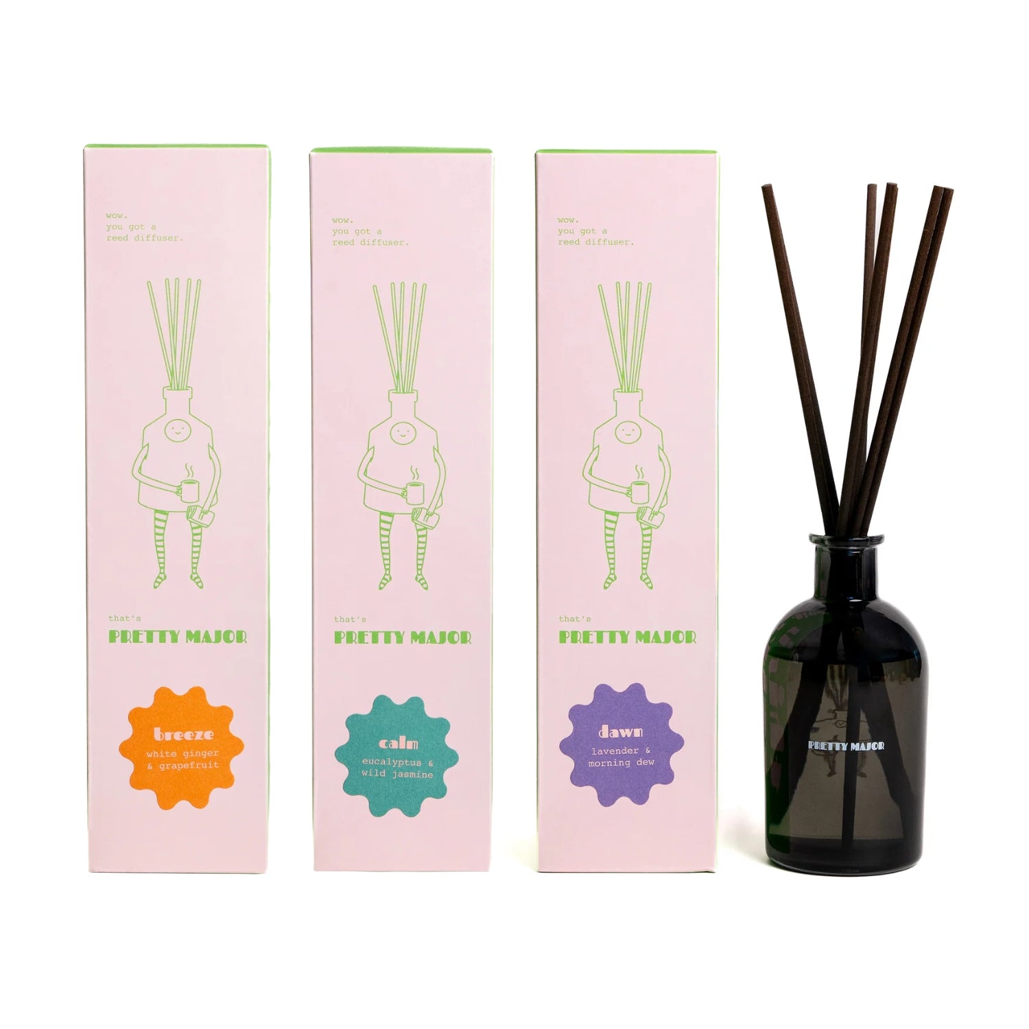 3 room reed diffuser subscription assorted home fragrance