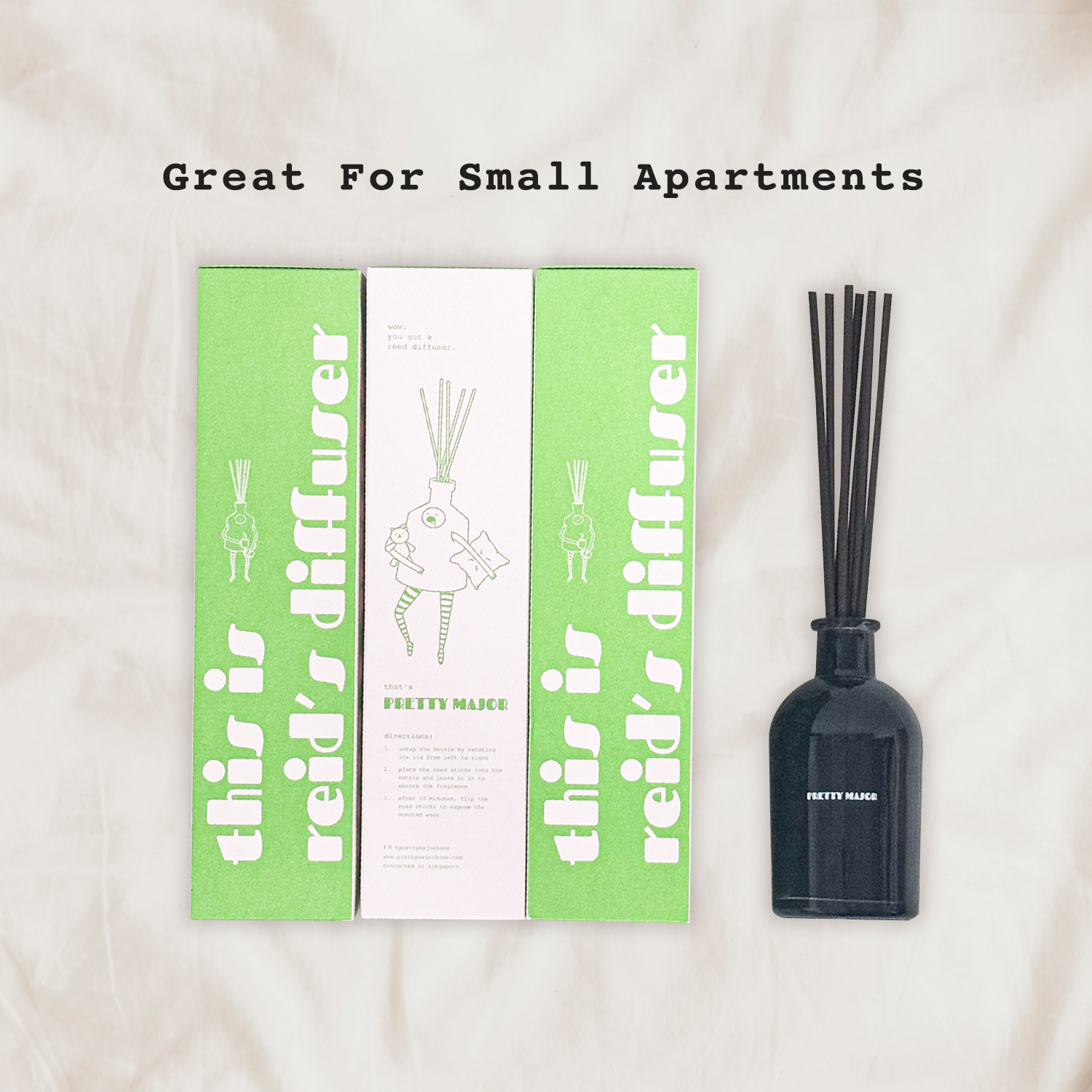 3 room reed diffuser subscription for small apartments