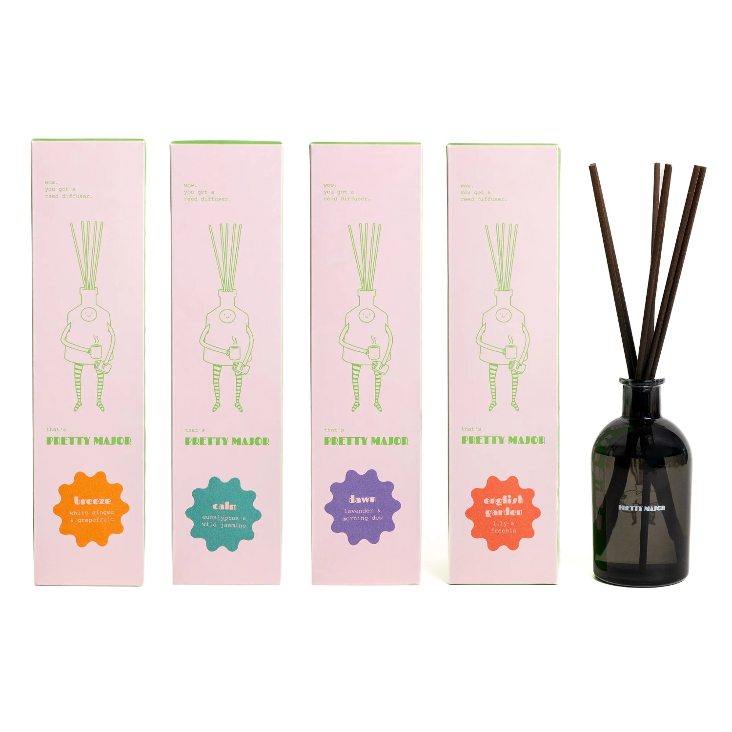 4 room reed diffuser subscription assorted home fragrance