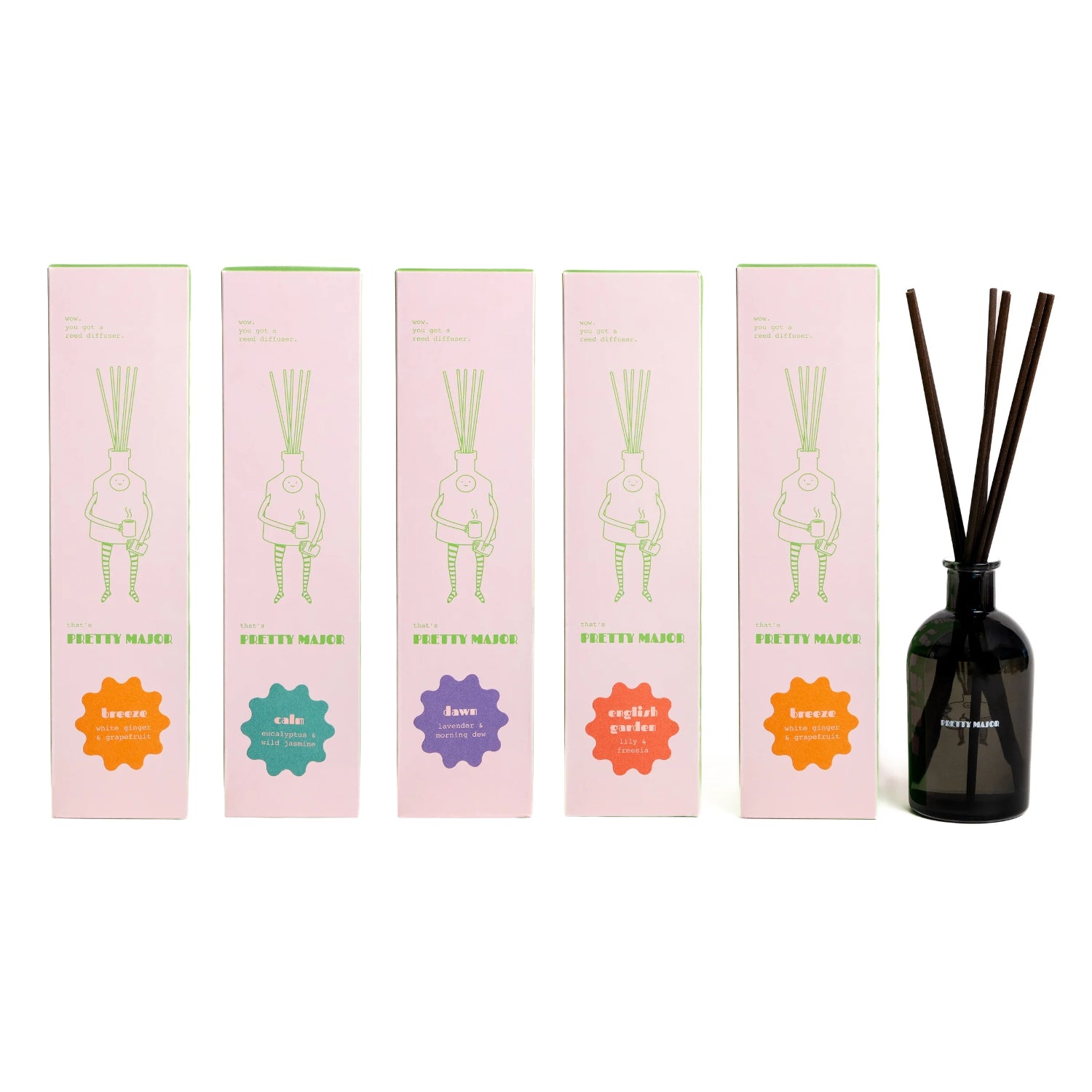 5 room reed diffuser subscription assorted home fragrance