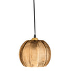 Bloomingville Adar Pendant Lamp, Brown, Glass (D22xH20 cm)