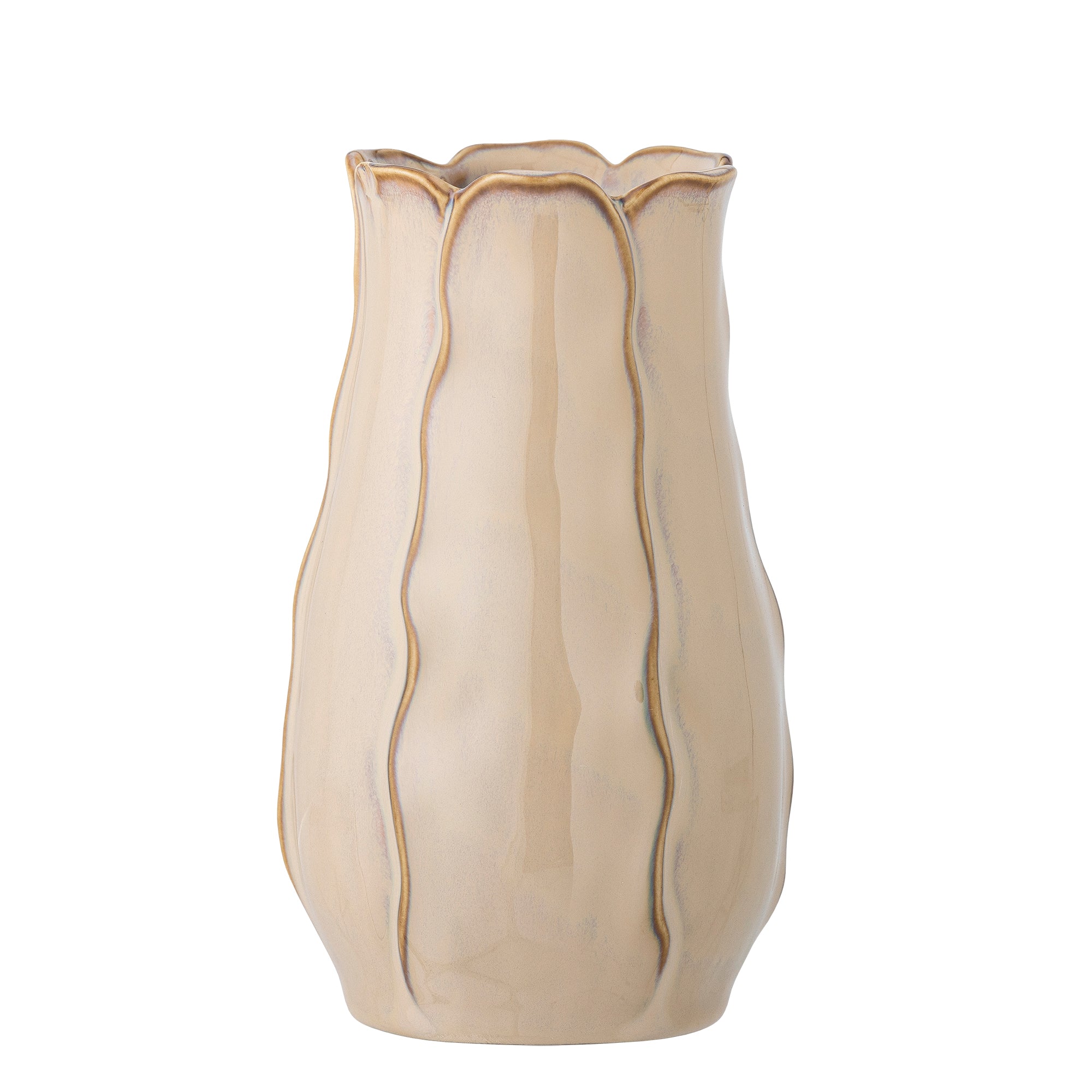 Creative Collection Allas Vase, Nature, Stoneware (D9.5xH16.5 cm)