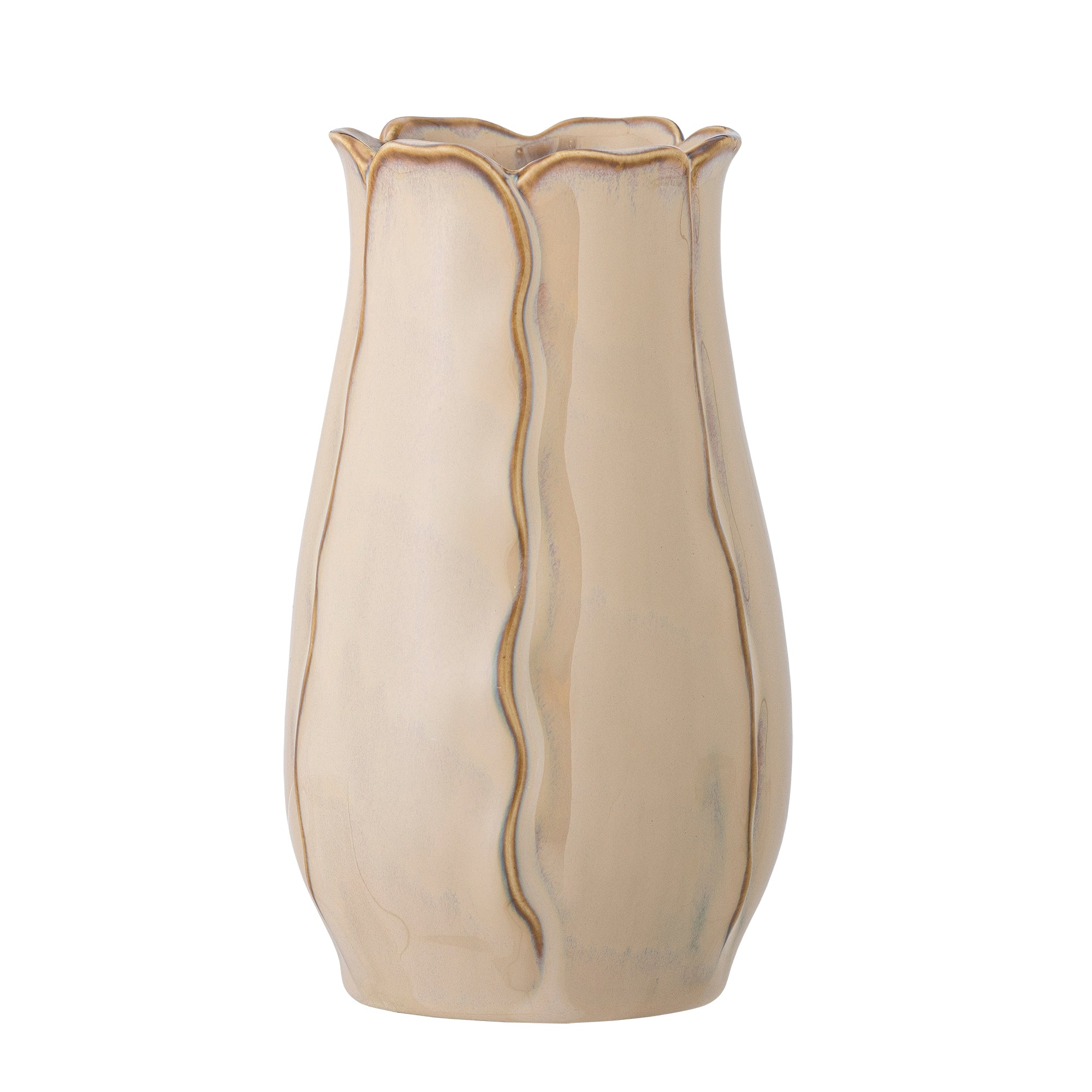 Creative Collection Allas Vase, Nature, Stoneware (D9.5xH16.5 cm)