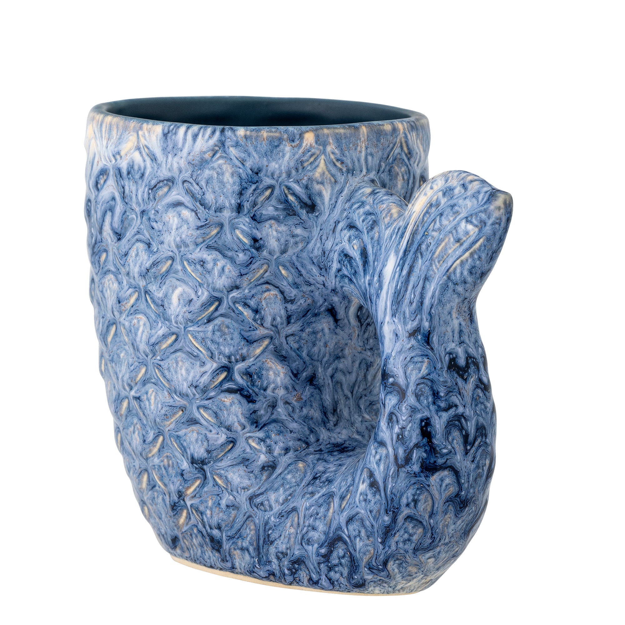 Creative Collection Ariella Vase, Blue, Stoneware (L15xH12xW9.5 cm)