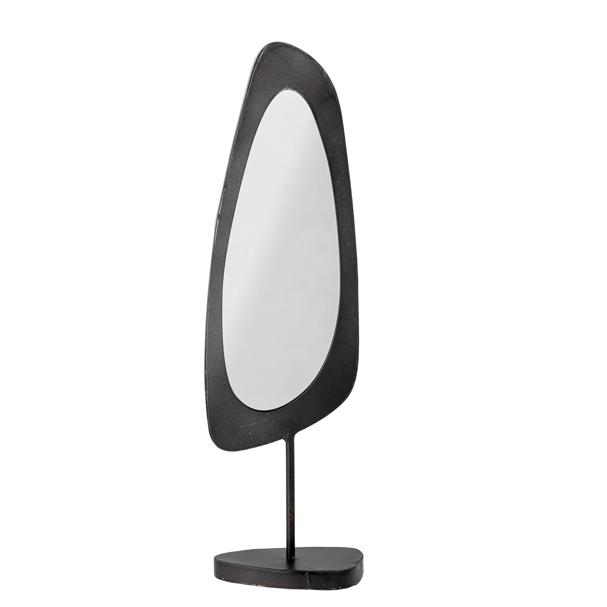 Bloomingville Avoa Table Mirror, Black, Glass (L14.5xH50xW10 cm)