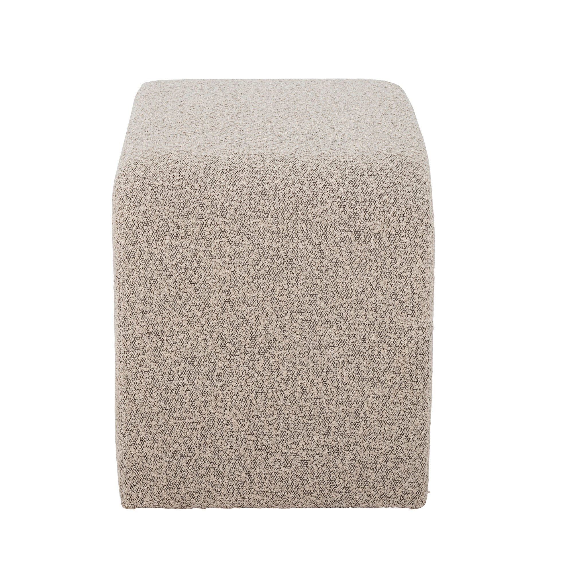 Bloomingville Bobbie Stool, Nature, Boucle (L70xH45xW40 cm)