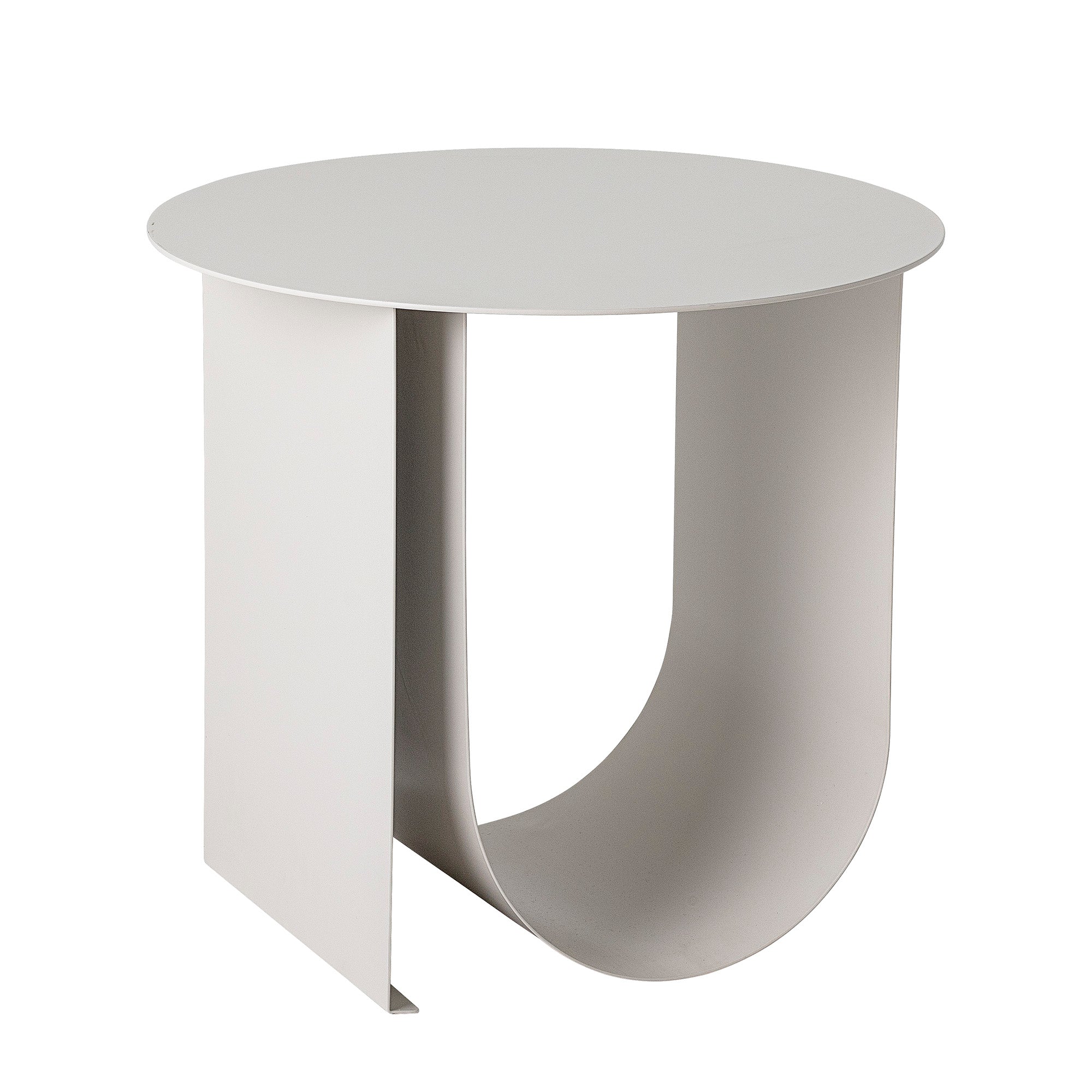 Bloomingville Cher Side Table, Nature, Metal (D43xH38 cm)