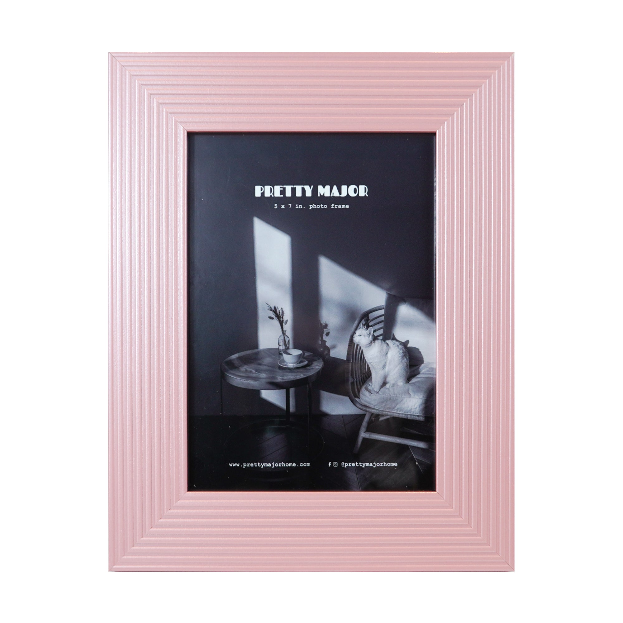 cotton candy pink picture frame 5r photo size