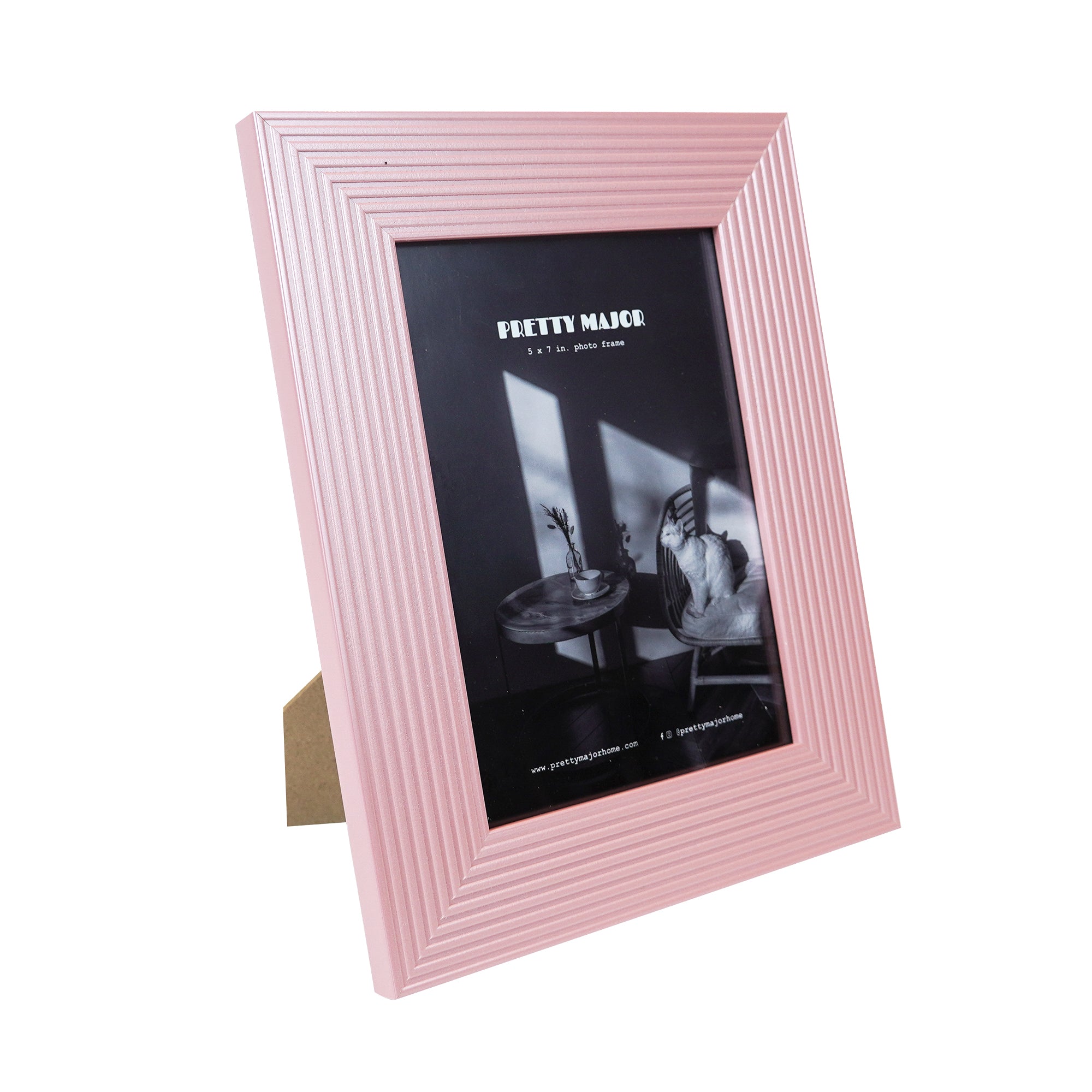 cotton candy pink picture frame 5r photo size