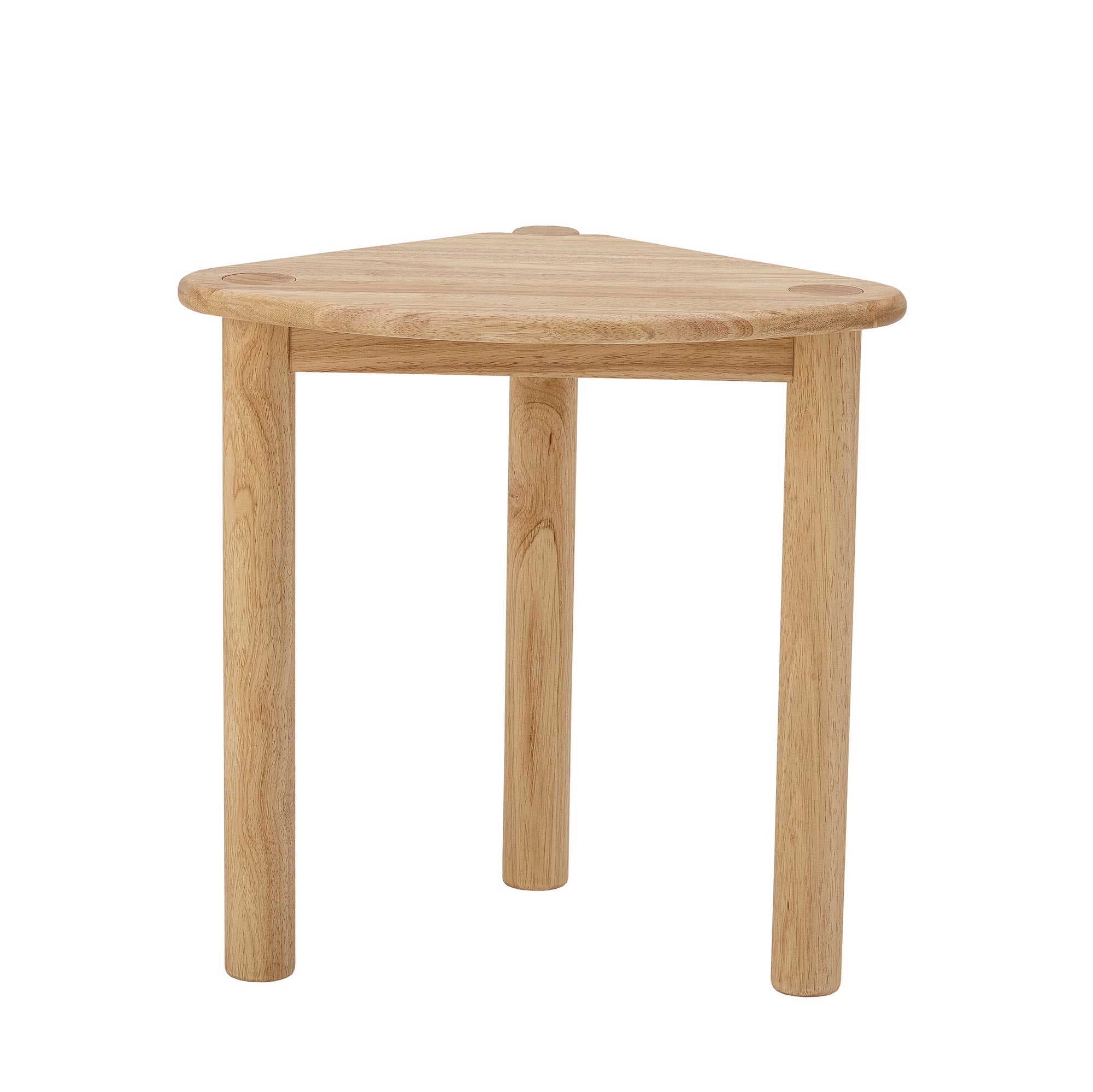 Bloomingville Kassia Side Table, Nature, Rubberwood (L46xH46xW36.5 cm)