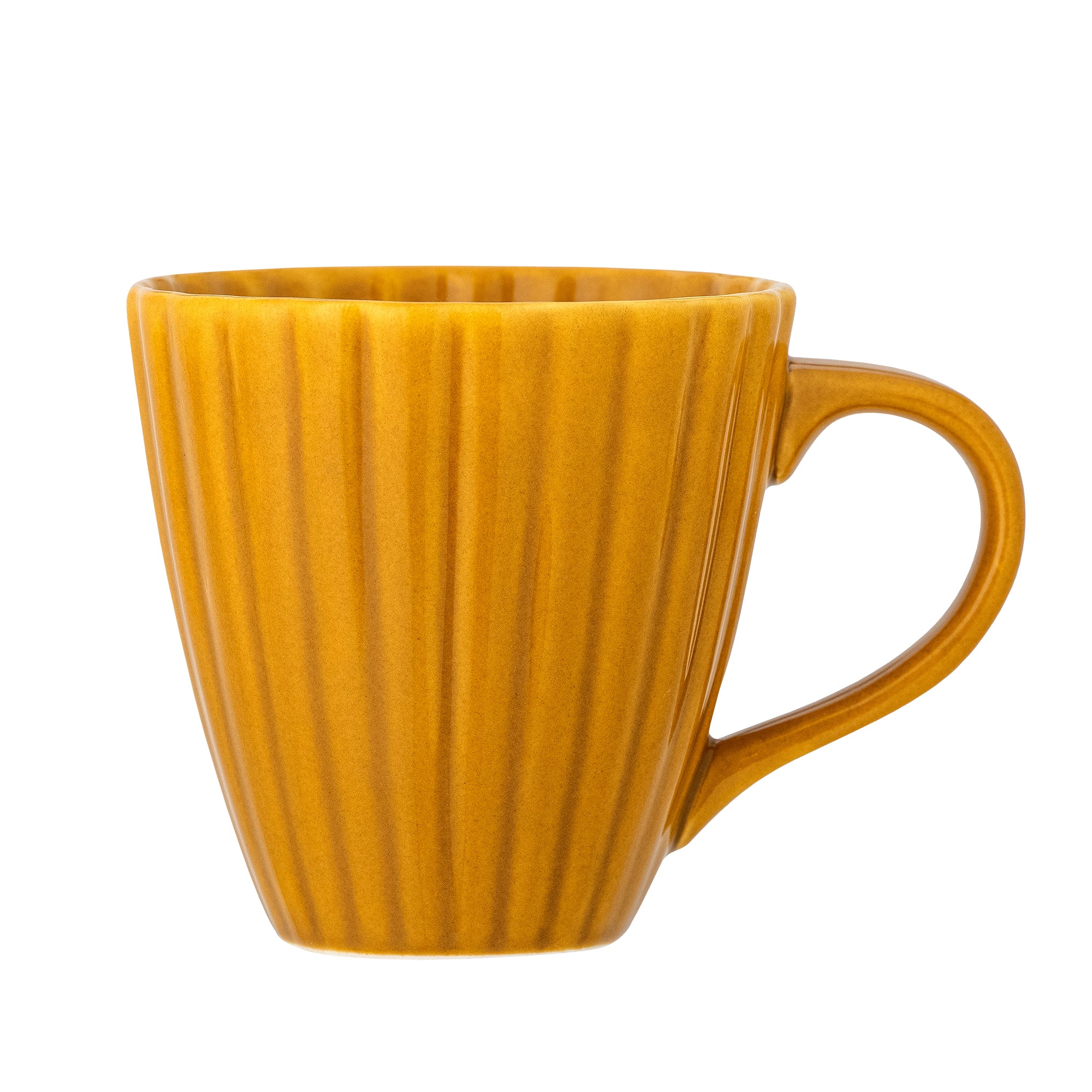 Bloomingville Latina Mug, Yellow, Stoneware (D8.5xH8.5 cm)