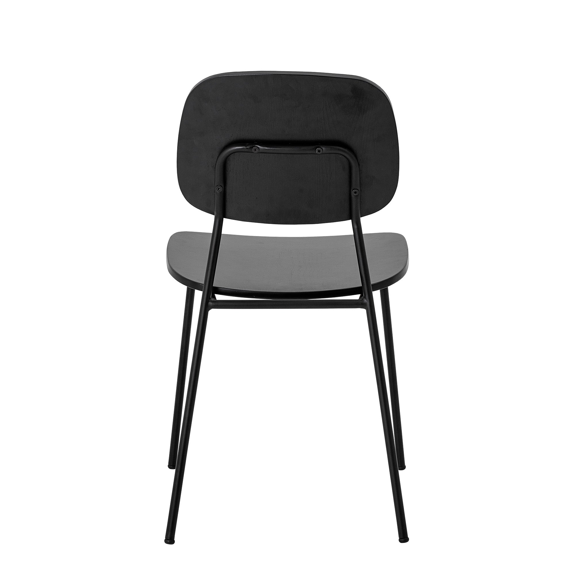 Bloomingville Monza Dining Chair, Black, Plywood (L45xH83xW52 cm)