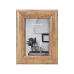 Natural pine wood picture frame 4r photo size