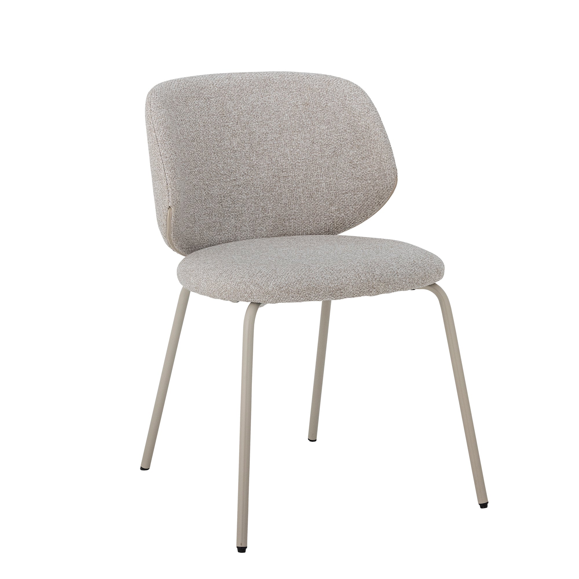 Bloomingville Ponte Dining Chair, Grey, Polyester (L53xH77xW55 cm)