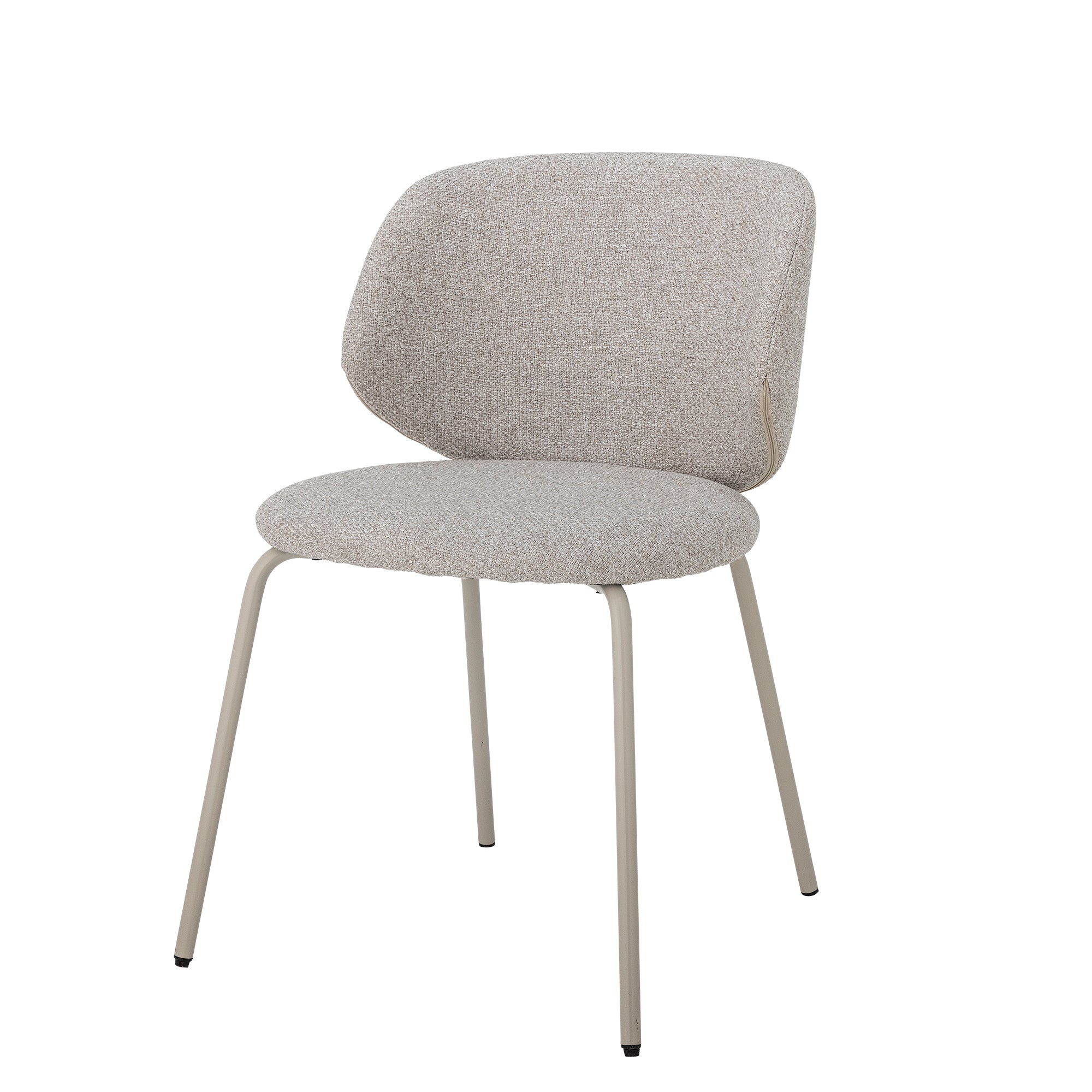 Bloomingville Ponte Dining Chair, Grey, Polyester (L53xH77xW55 cm)