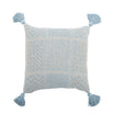 Bloomingville Rodion Cushion, Blue, Recycled Cotton (L45xW45 cm)