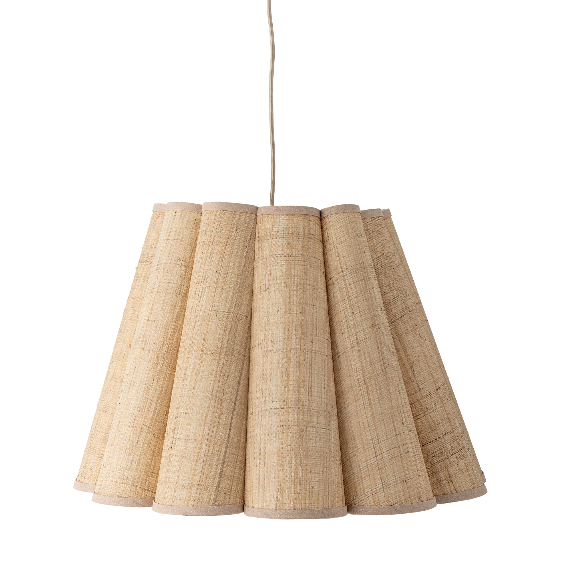 Bloomingville Sille Pendant Lamp, Nature, Raffia (D61xH43 cm)