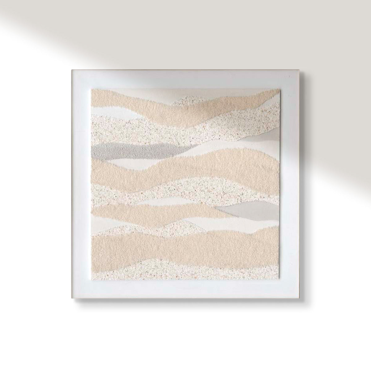 Tides: Textured Wall Art (80x80cm / 90x90cm / 100x100cm)