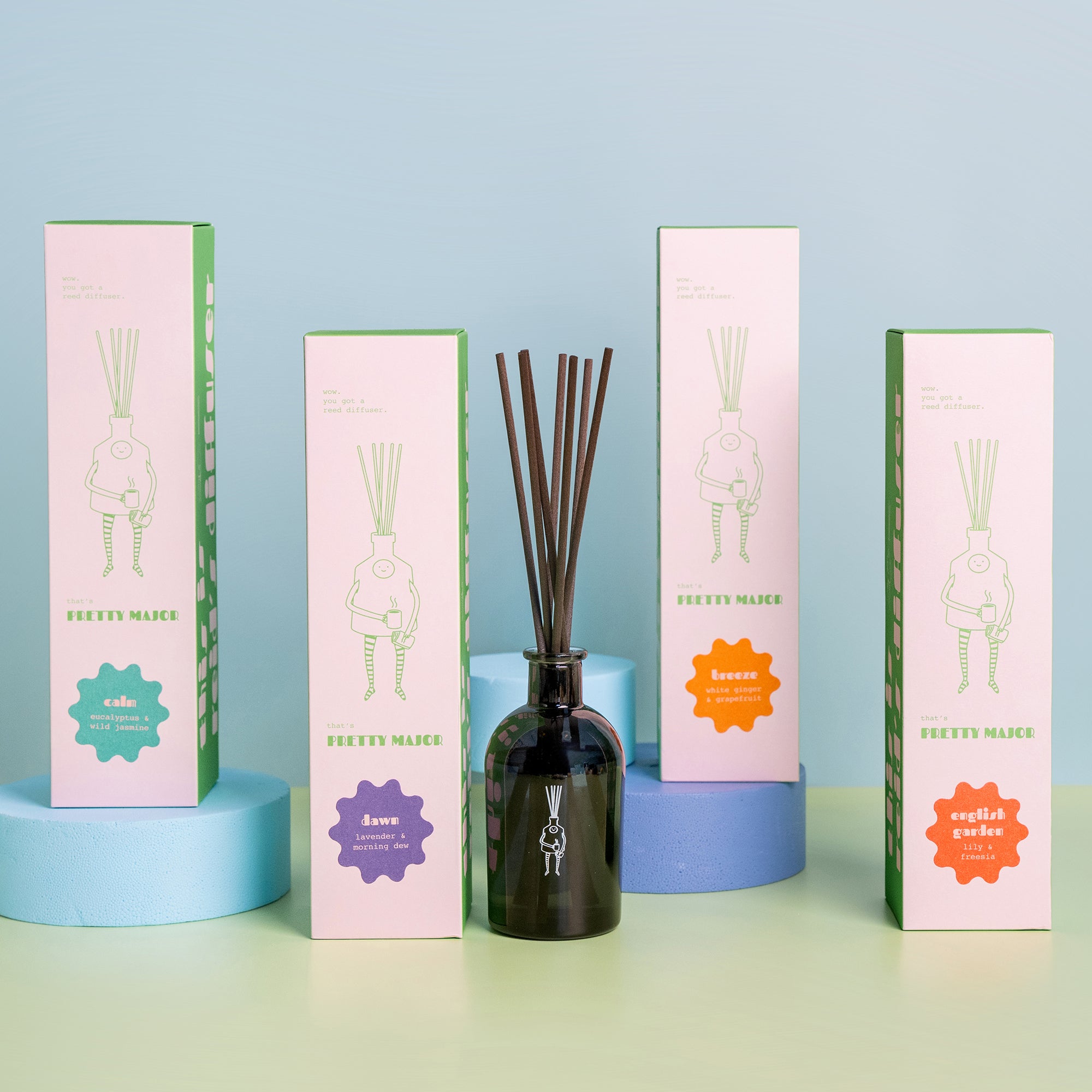 pretty major reed diffuser home fragrance