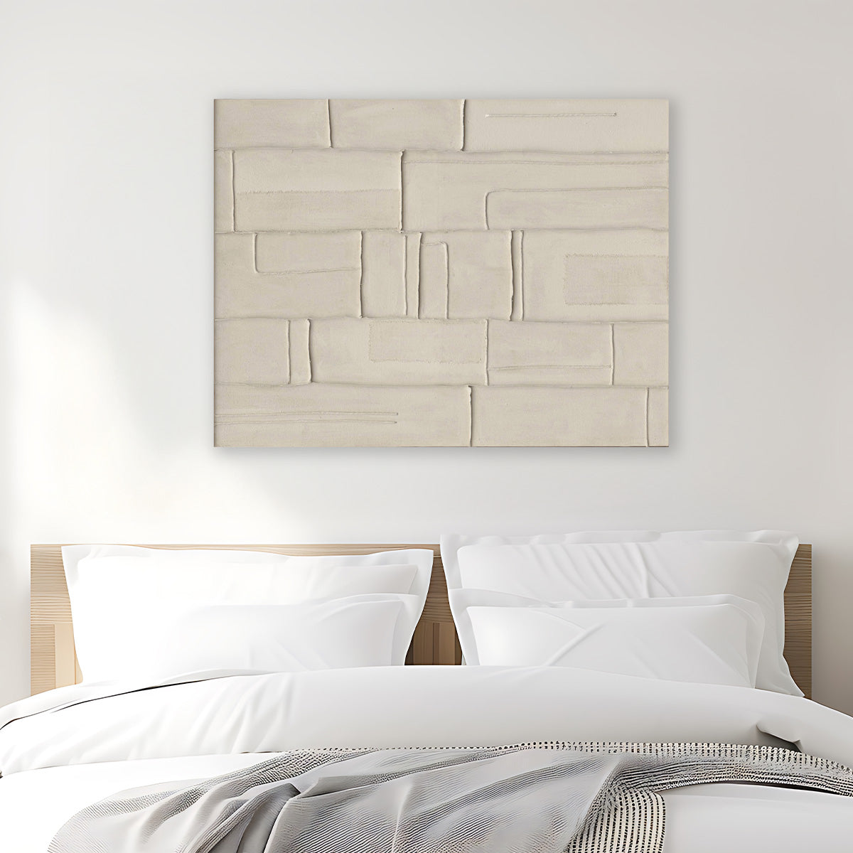 Salt Flats: Hand Painted Wall Art (100x75cm / 120x90cm / 150x113cm)