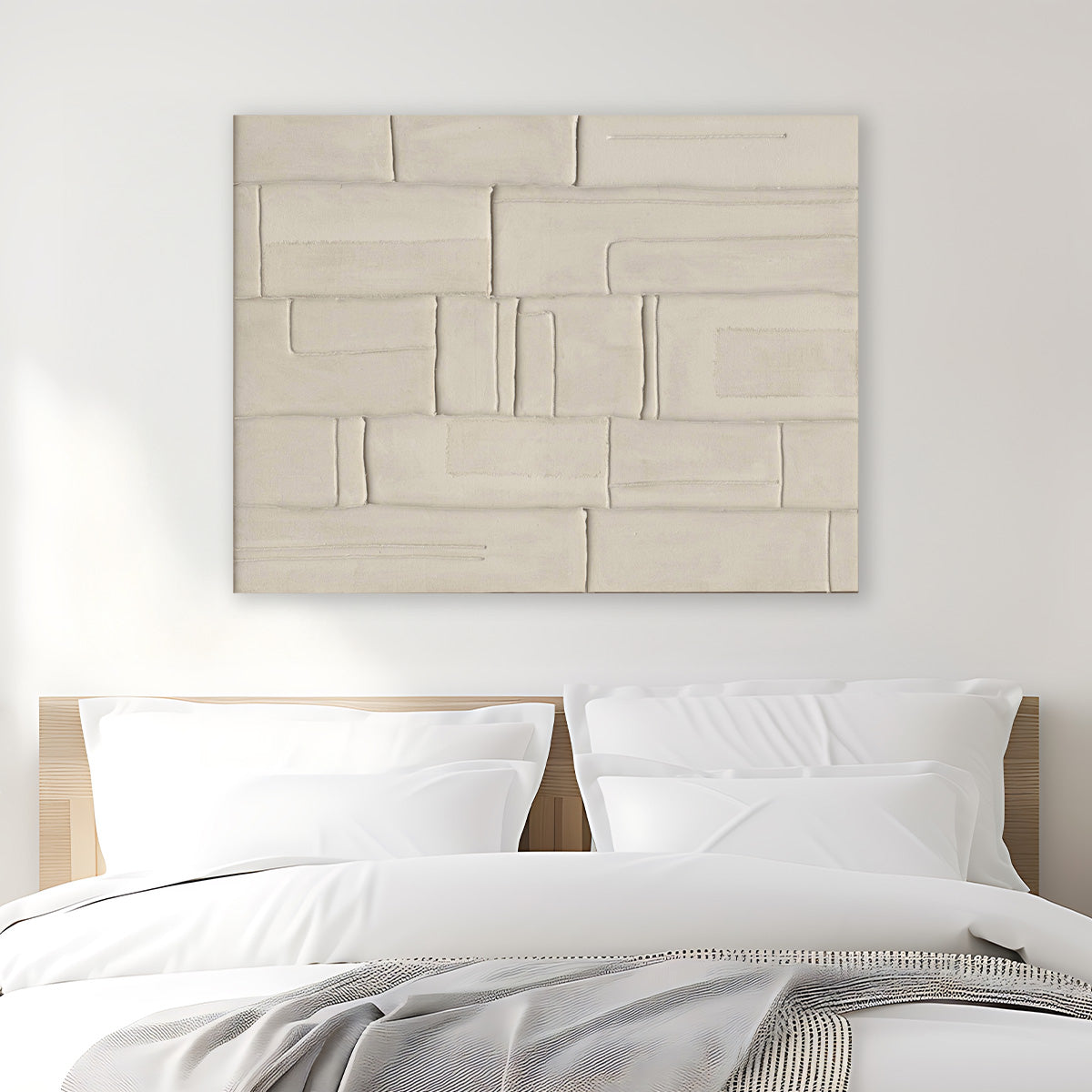 Salt Flats: Hand Painted Wall Art (100x75cm / 120x90cm / 150x113cm)