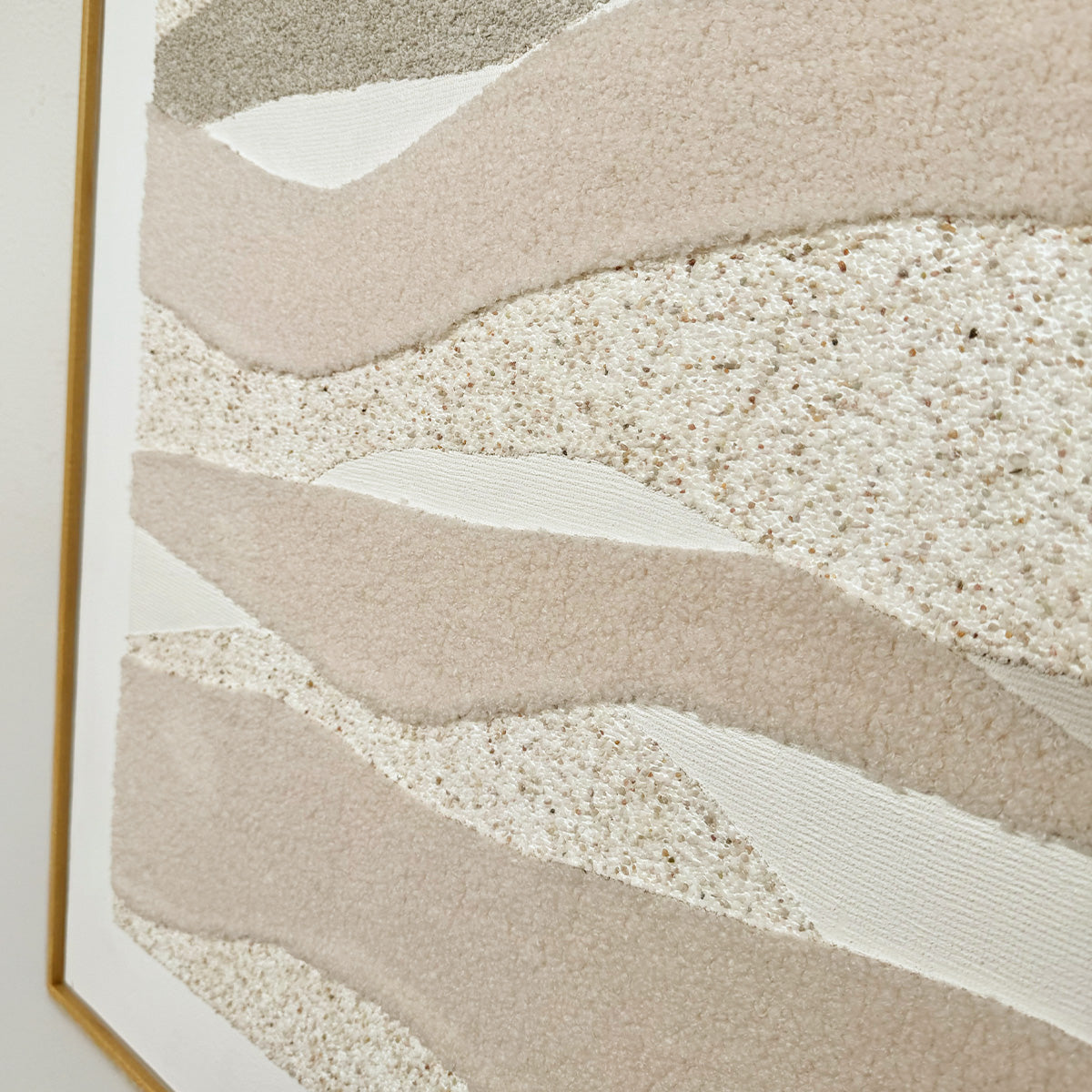 Tides: Textured Wall Art (80x80cm / 90x90cm / 100x100cm)